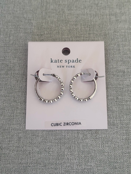kate spade Jewelry - kate spade Silver Hoop Earrings